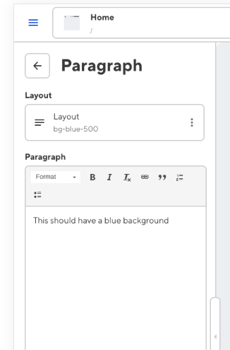 CC Choose Layout