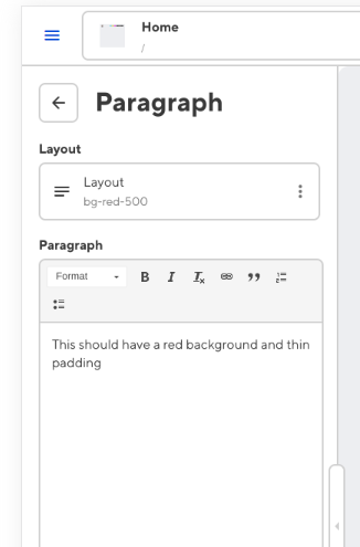 CC Choose Layout